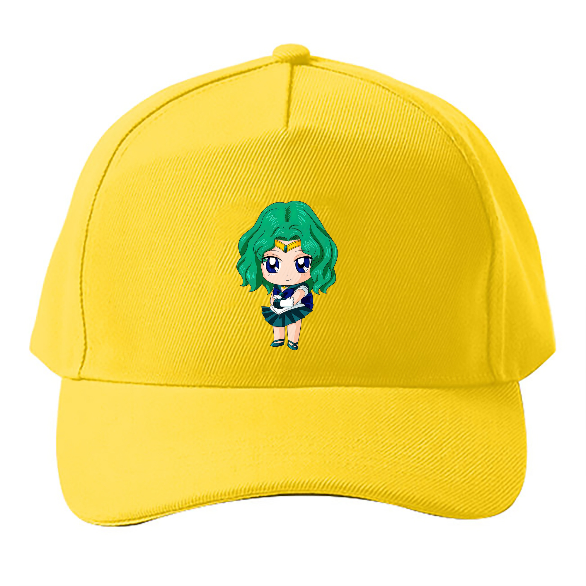 （画像用） 美少女戦士セーラームーン 海王 みちる（かいおう みちる） Sailor Moon Kaiou Michiru ベースボールキャップ 綿100％ 男女兼用 帽子 スポーツ